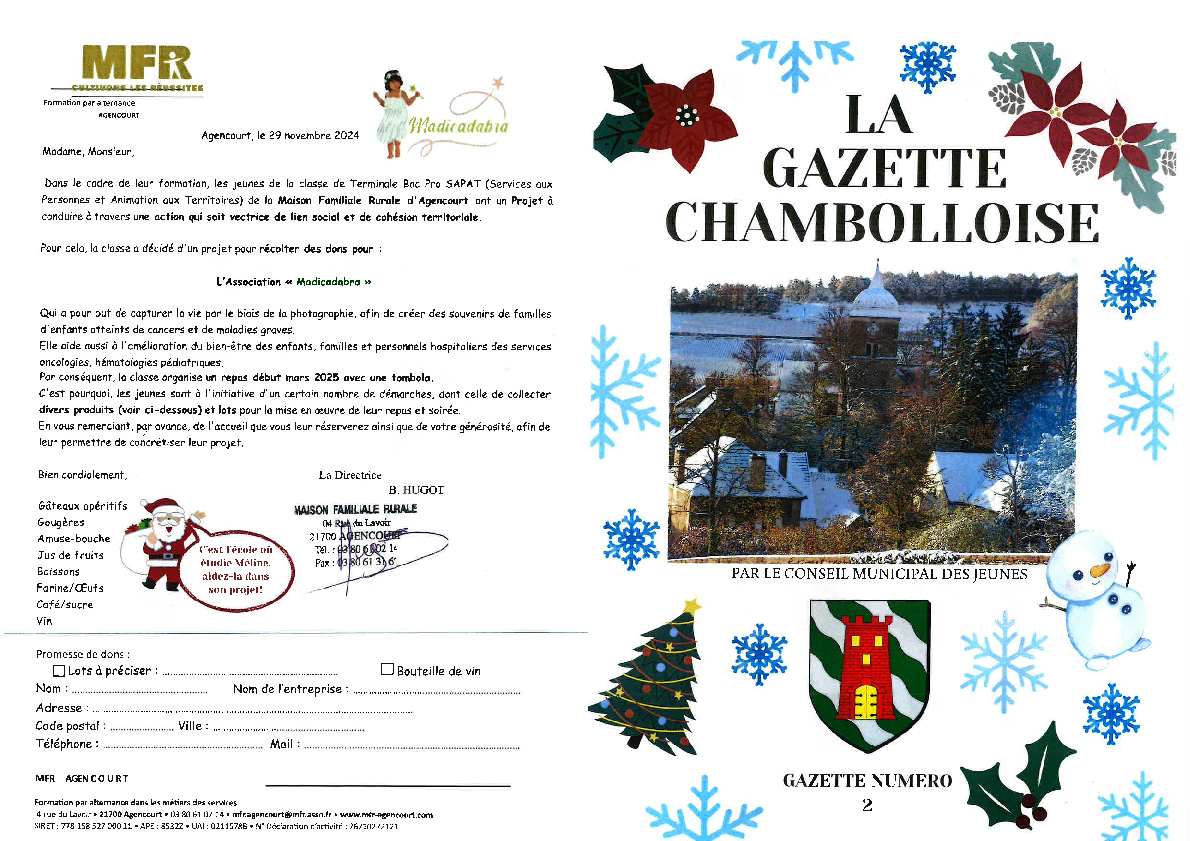 La Gazette Chambolloise n° 2